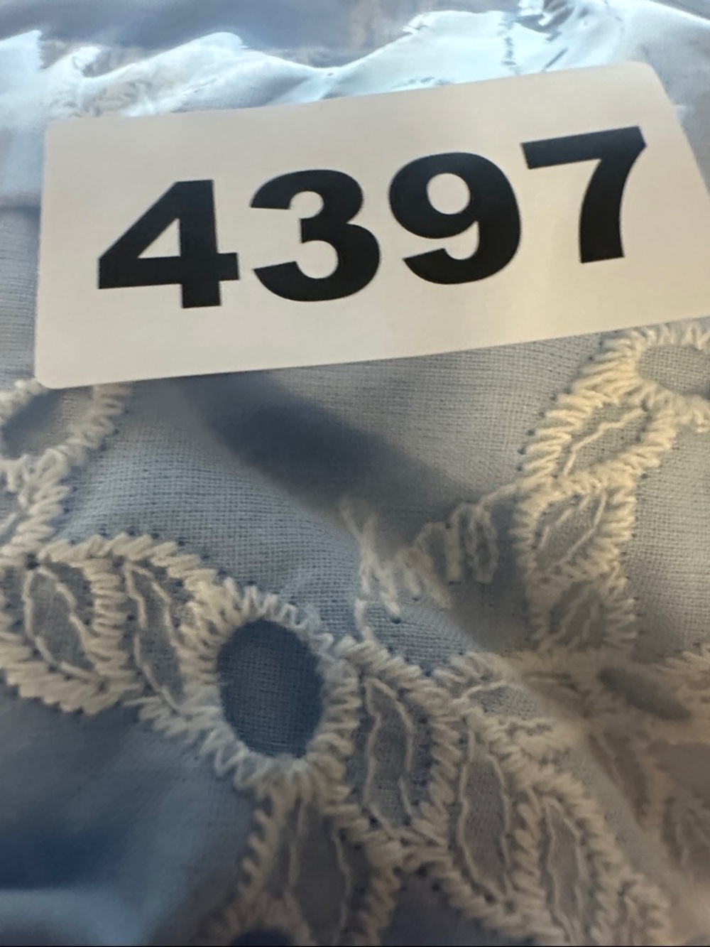 Lilly Pulitzer Pale Blue Eyelet Midi Dress - Picture 11 of 11